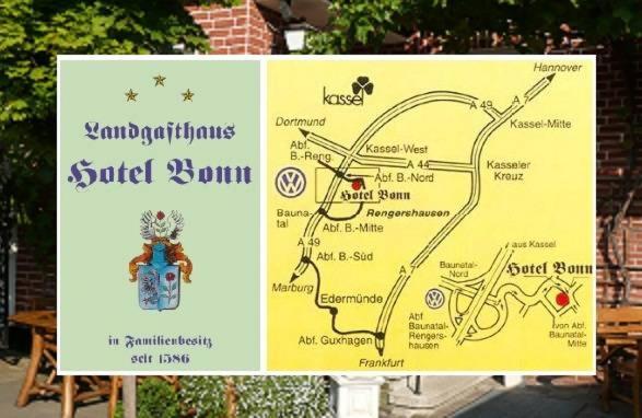 Landgasthaus Bonn Baunatal Buitenkant foto